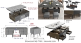 Bàn Sofa Thông Minh 348S