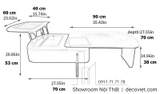 Bàn Sofa Thông Minh Nhập Khẩu 433S