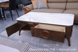 Bàn Trà Gỗ Mặt Đá Cao Cấp 420S