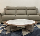 Bàn Trà Oval Mặt Đá Hiện Đại 419S