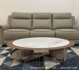 Bàn Trà Oval Mặt Đá Hiện Đại 419S
