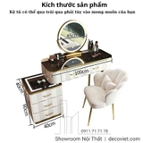 Bàn Trang Điểm Hiện Đại 60S