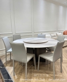 Bàn Tròn 1m6 Mặt Đá Cẩm Thạch 2692S