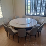 Bàn Tròn 2m 12 Ghế Cao Cấp 2905S