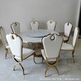 Bàn Tròn 8 Ghế Tân Cổ Điển 1542S