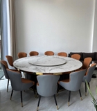 Bàn Tròn Xoay 12 Ghế Cao Cấp 2686S