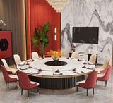 Bàn Xoay Tròn To 20 Ghế 2129S