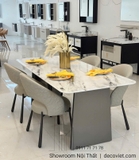 Bộ Bàn Ăn 2m Nhập Khẩu 8 Ghế 2683S