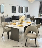 Bộ Bàn Ăn 2m Nhập Khẩu 8 Ghế 2683S
