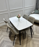 Bộ Bàn Ăn 4 Ghế 1m2 1917S-1