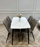 Bộ Bàn Ăn 4 Ghế 1m2 1917S