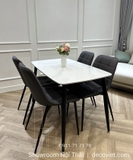 Bộ Bàn Ăn 4 Ghế 1m2 1917S-3