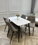 Bộ Bàn Ăn 4 Ghế 1m2 1917S