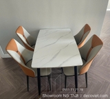 Bộ Bàn Ăn 4 Ghế Giá Rẻ 2494S