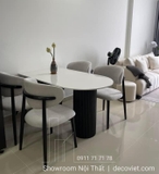Bộ Bàn Ăn 4 Ghế Đẹp 2458S