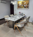 Bộ Bàn Ăn 6 Ghế Cao Cấp 2902S