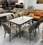 Bộ Bàn Ăn 6 Ghế Cho Nhà Nhỏ 2922S