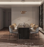 Bộ Bàn Ăn 6 Ghế Đẹp 1559S