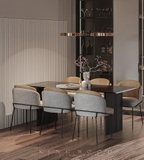 Bộ Bàn Ăn 6 Ghế Đẹp 1559S