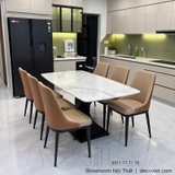 Bộ Bàn Ăn 6 Ghế Giá Rẻ 3042S