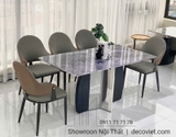 Bộ Bàn Ăn 6 Ghế Giá Rẻ Hà Nội 2576S