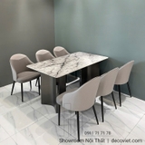 Bộ Bàn Ăn 6 Ghế Hiện Đại 2710S