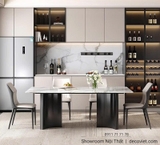 Bộ Bàn Ăn 6 Ghế Mặt Đá 2715S