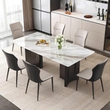 Bộ Bàn Ăn 6 Ghế Mặt Đá 2715S