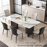 Bộ Bàn Ăn 6 Ghế Mặt Đá 2715S