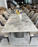 Bộ Bàn Ăn 6 Ghế Mặt Đá 2809S