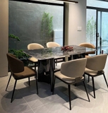 Bộ Bàn Ăn 6 Ghế Nhập Khẩu 2452S