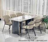 Bộ Bàn Ăn 6 Ghế Nhập Khẩu 2543S