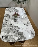Bộ Bàn Ăn Gỗ Sồi 6 Ghế Nhập Khẩu 2923S