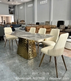 Bộ Bàn Ăn Mặt Đá 6 Người 2329S