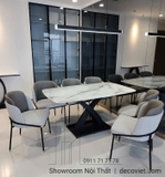 Bộ Bàn Ăn Mặt Đá 6 Người 2368S