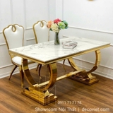 Bộ Bàn Ăn Tân Cổ Điển 4 Ghế 1593S