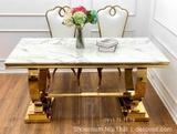 Bộ Bàn Ăn Tân Cổ Điển 4 Ghế 1593S