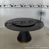 Bộ Bàn Ăn Tròn 10 Ghế Giá Rẻ 2859S