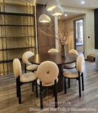 Bộ Bàn Ăn Tròn 6 Ghế 2611S