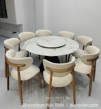 Bàn Ăn Tròn 8 Ghế 2495S