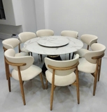 Bàn Ăn Tròn 8 Ghế 2495S