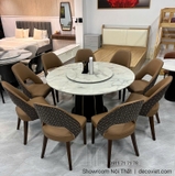 Bộ Bàn Ăn Tròn 8 Ghế 2860S
