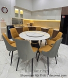 Bộ Bàn Ăn Tròn 8 Ghế Giá Rẻ 2693S