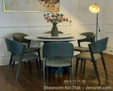 Bộ Bàn Ăn Tròn Xoay 6 Ghế 1907S