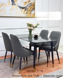 Bộ Bàn Ăn 4 Ghế Giá Rẻ 1247S