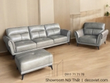 Bộ Ghế Sofa Da Bò Giá Rẻ 1010T