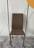 Ghế Ăn Bọc Da 11S – Nâu