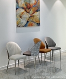 Bàn Ăn Hiện Đại Chân Inox 6 Ghế 2788S