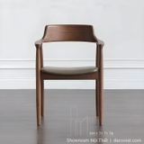Ghế Ăn Gỗ Nệm Da 602S