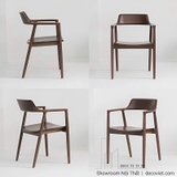 Ghế Ăn Gỗ Nệm Da 602S